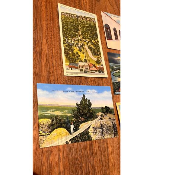 Chattanooga Tennessee Tourist Landmark Vintage Postcards, Lot of 8, Linen - Picture 4 of 8